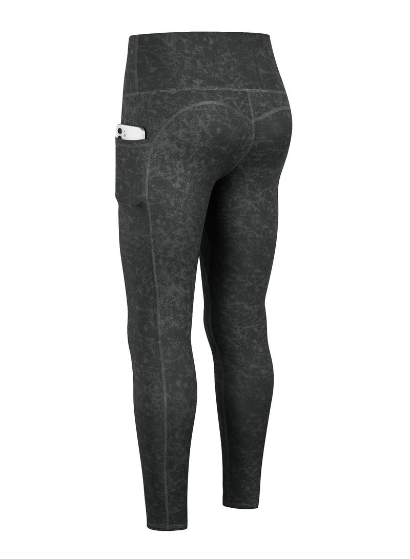 Loquat Women Quick Dry Breathable Elastic Trousers Grey - Image 2