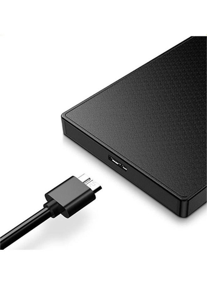 Ant - USB3.0 Mobile HDD Data Cable, High Speed Transmission Cord, Suitable for Seagate, Toshiba, Samsung, Western Digital Mobile Hard Drives (Black, 1 Meter) - Image 1