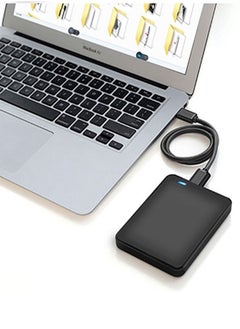 انت USB3.0 Mobile HDD Data Cable ، سلك نقل عالي السرعة ، مناسب لـ Seagate ، Toshiba ، Samsung ، محركات الأقراص الصلبة المحمولة ويسترن ديجيتال (أسود ، 1 متر)  - Image 2