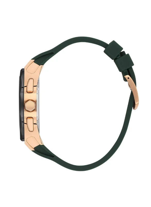 بيفرلي هيلز بولو كلوب Beverly Hills Polo Club BP3535X.875 Men's Multi Function Display Watch & Silicone Strap Green
