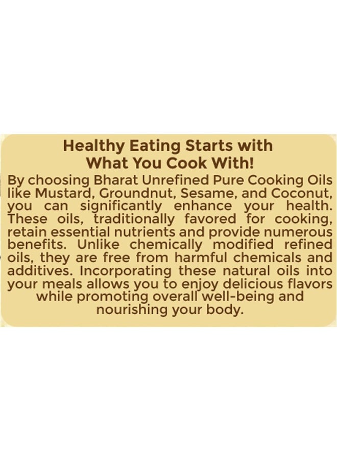 Bharat Bharat Sesame Oil (Gingelly) Cold Pressed 2 Litre  - Image 4