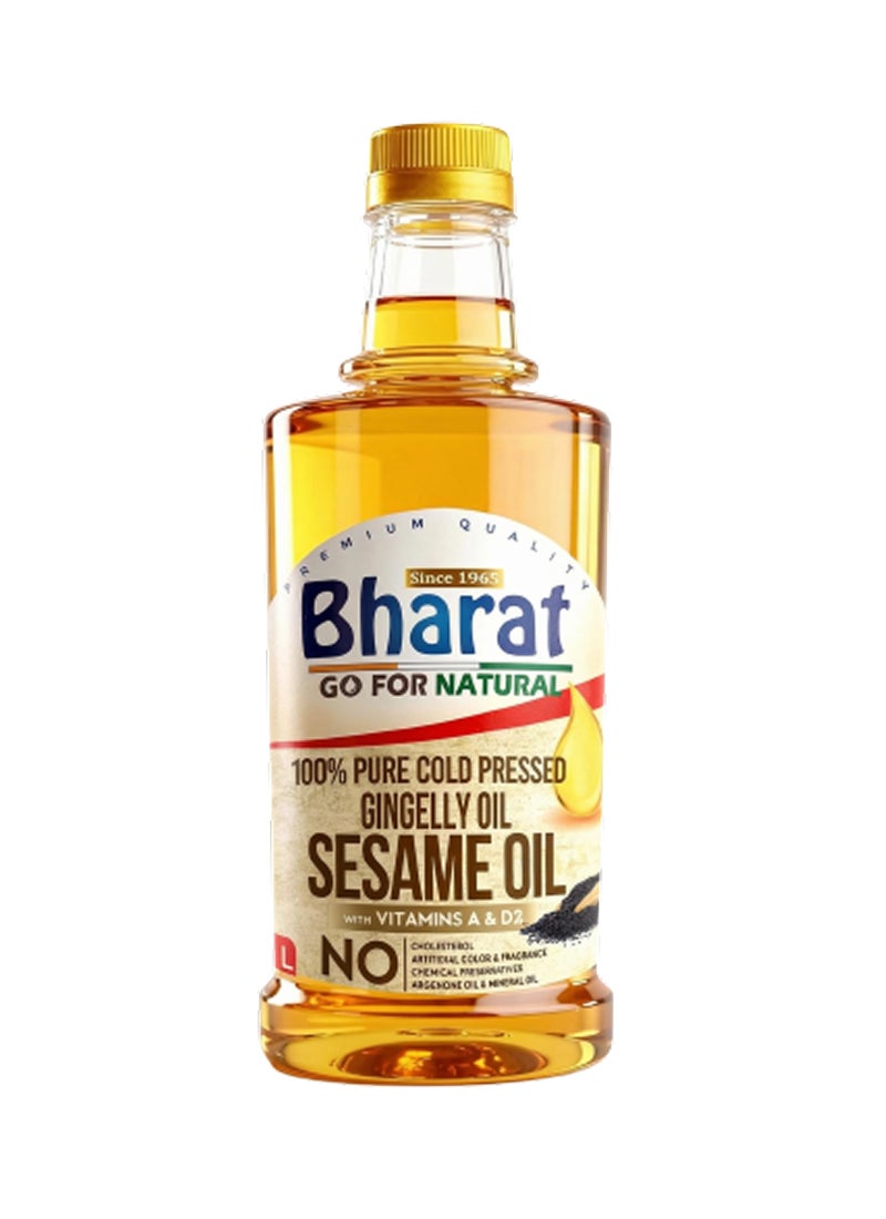 Bharat زيت السمسم (الجنجلان) بارد مضغوط 2 لتر - Image 1