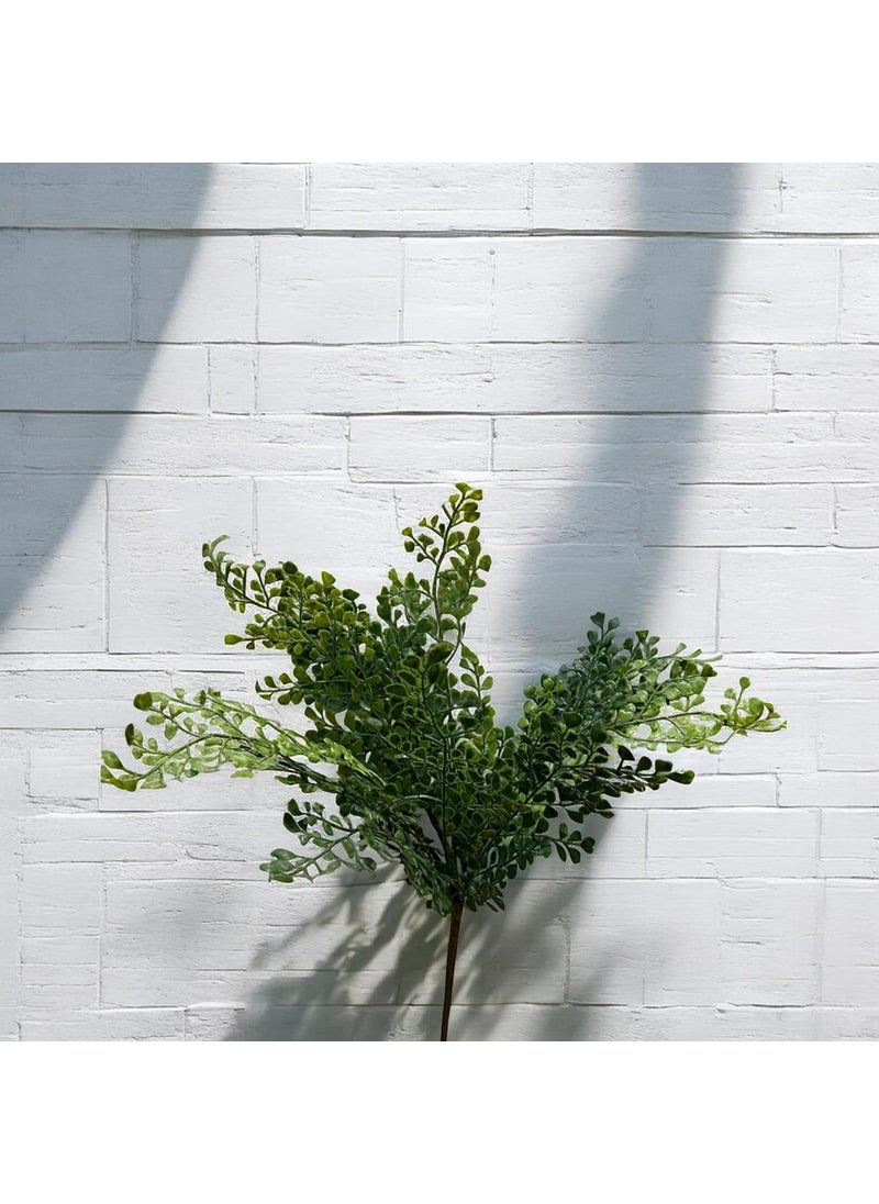 Garden Art Garden Art Attractive Real Touch Artificial Ferns Plants Stick 46CM Tall for Indoor Home Porch PatioPartyOffice Decoration GAAFFE146  - Image 2