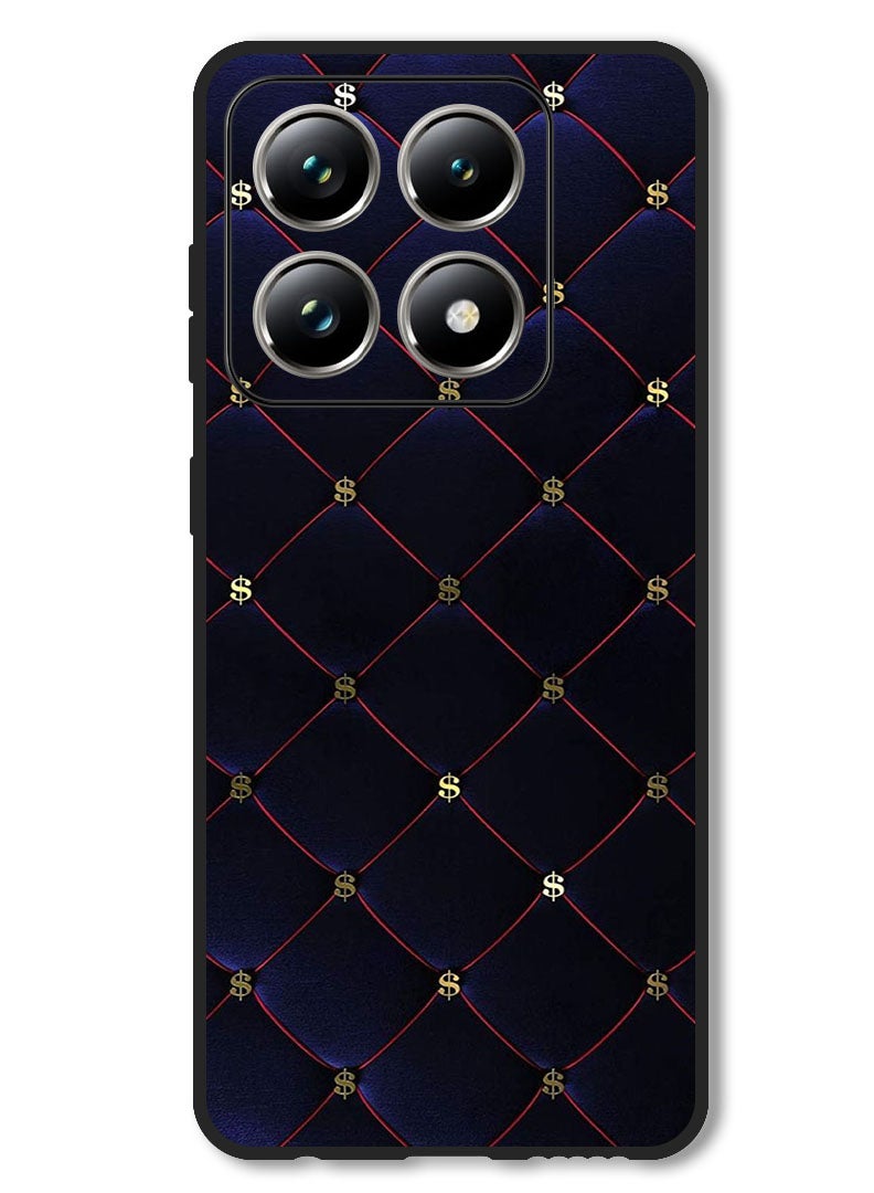 Theodor Case Compatible with Xiaomi 14T Pro Protection Shockproof Bumper Cover Dollar Stapers - Image 1