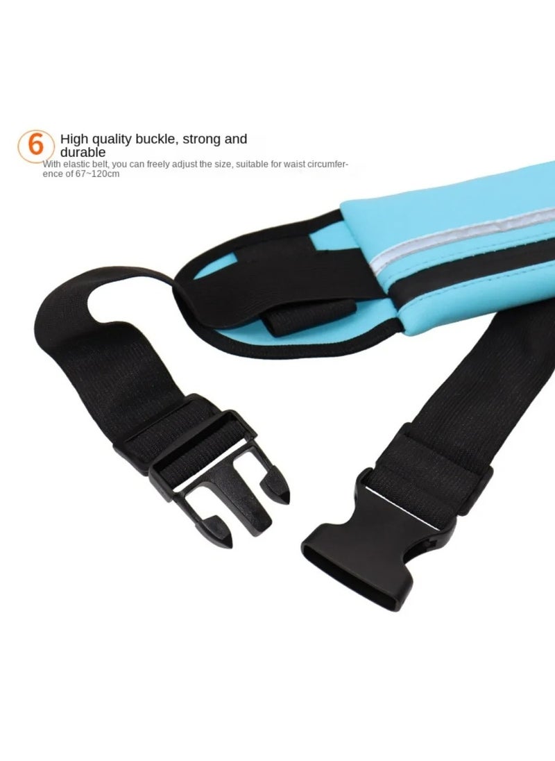 ELIKLIV - Sports Essentials Multi-functional Sports Belt Bag - Waterproof, fashionable, beautiful, widely applicable, running, hiking, diving, adjustable belt, comfortable and portable to enhance the sports experience, intimate design high-performance to help sports - Image 1