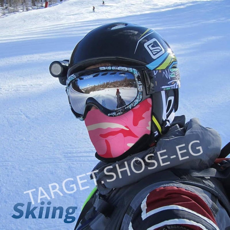Generic Unisex-Adults Camouflage Tactical Mask - OneSize (Pink) - Image 5