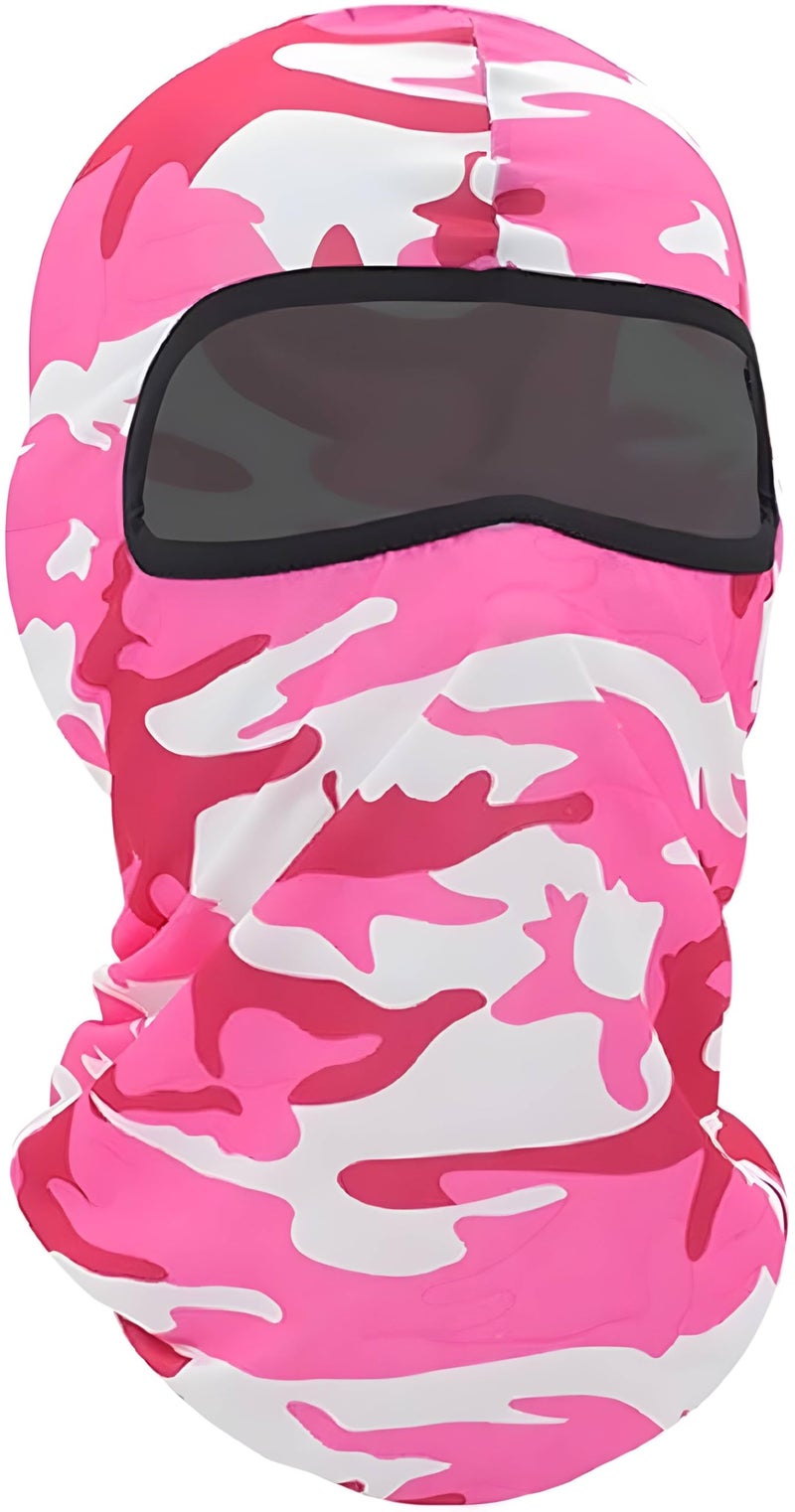 Generic Unisex-Adults Camouflage Tactical Mask - OneSize (Pink) - Image 1