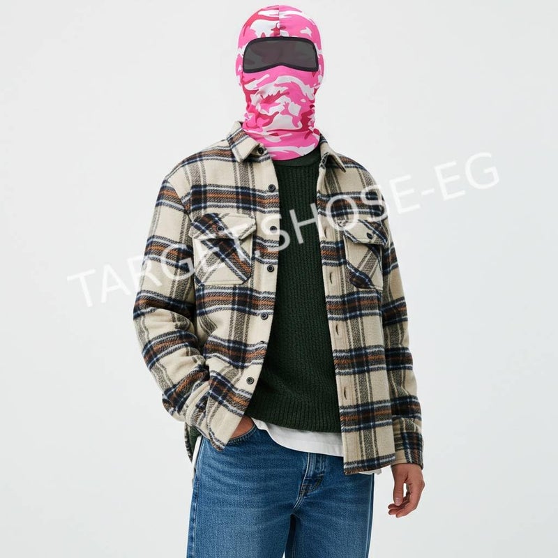 Generic Unisex-Adults Camouflage Tactical Mask - OneSize (Pink) - Image 2