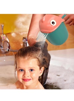 Gonice Bath Jug for Baby Washing, Cartoon Shampoo Cup Baby,Cute Clownfish Baby Bath Shampoo Rinse Cup  - Image 4