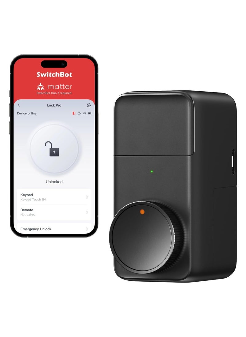 SwitchBot SwitchBot Smart Lock Pro, Keyless Entry Door Lock  - Image 1