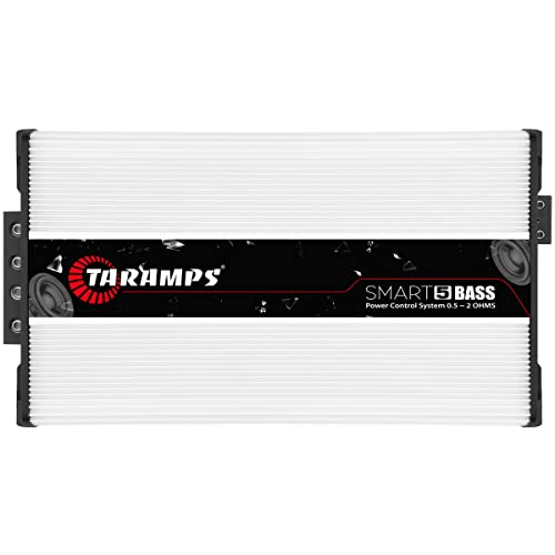 Taramp's Taramps Smart 5 Bass Amplifier 0.5 to 2 Ohms 5000 Watts RMS, Multi Impedance, 1 Channel, High Power Class D, Monoblock, Great for Subwoofers, Smart 5k - Image 1