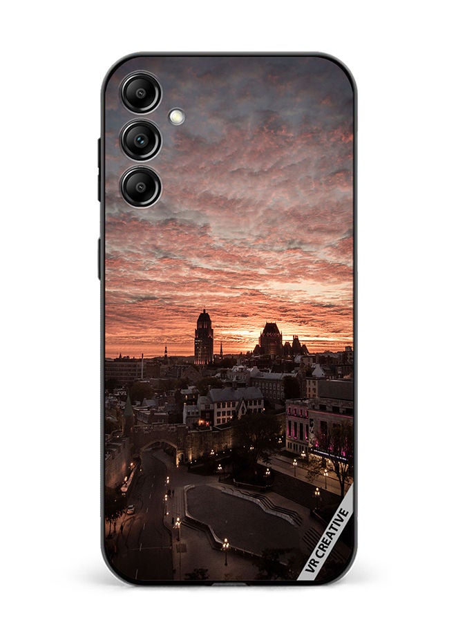 VR CREATIVE Protective Case Cover For Samsung Galaxy M54 Quebec City Design Multicolour - Image 1