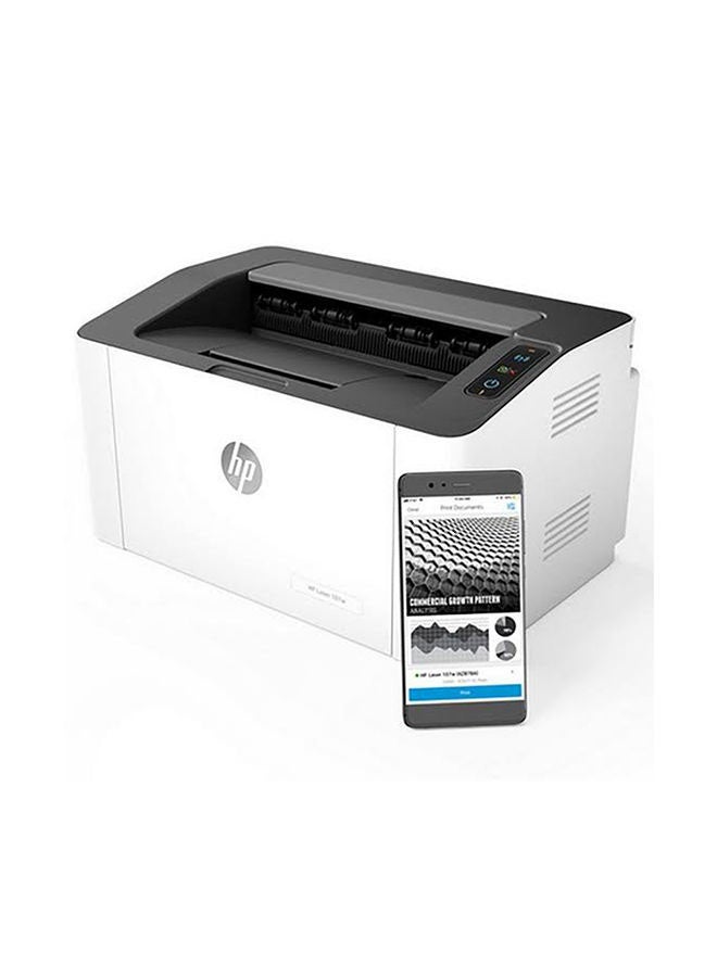 HP ليزر 107 واط لاسلكي - سرعة طباعة تصل إلى 21 صفحة في الدقيقة - [4ZB78A] أبيض أبيض - Image 5