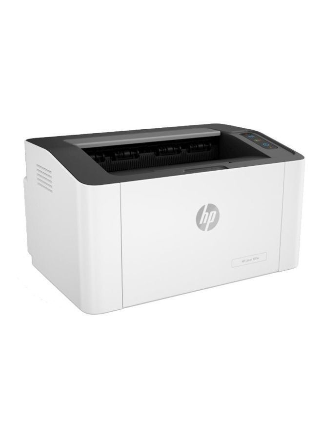 HP ليزر 107 واط لاسلكي - سرعة طباعة تصل إلى 21 صفحة في الدقيقة - [4ZB78A] أبيض أبيض - Image 2