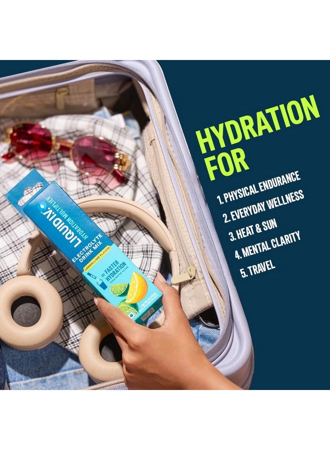 Liquid I.V. Liquid I.V.™ Hydration Multiplier™ - Lemon Lime | Hydration Drink | 16g mixed with 500 ML Water | Pack of 6 = 3LTRS  - Image 5