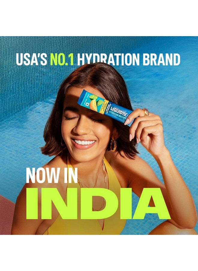 Liquid I.V. Liquid I.V.™ Hydration Multiplier™ - Lemon Lime | Hydration Drink | 16g mixed with 500 ML Water | Pack of 6 = 3LTRS  - Image 4