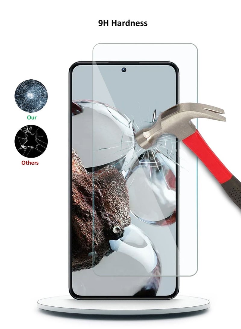 Techie واقي شاشة من الزجاج المقوى عالي الدقة 9H لهاتف Xiaomi 12T Pro - Image 5