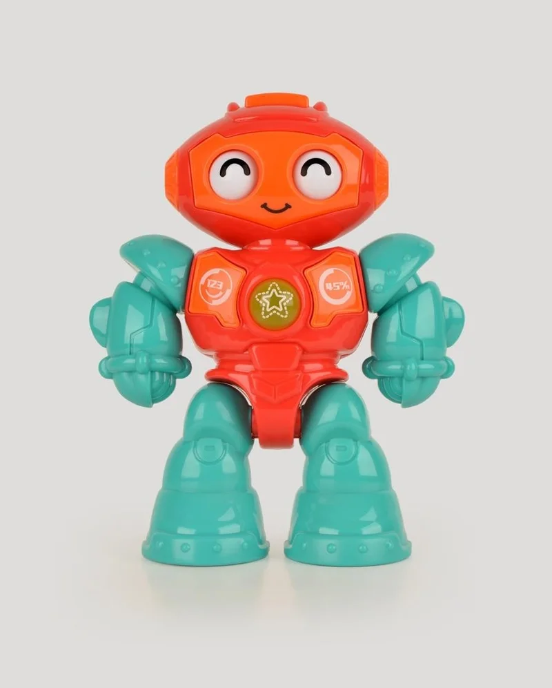 Let'S Be Child Lighted Robot Multifunctional Mini Robot with Imitation Sound