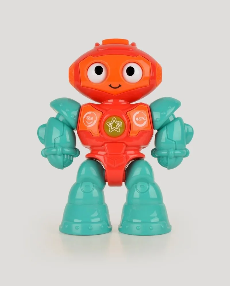Let'S Be Child Lighted Robot Multifunctional Mini Robot with Imitation Sound