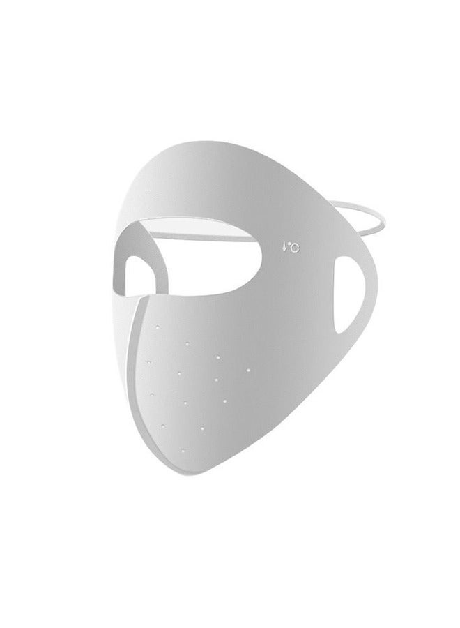 Fanski UPF 50+ Sun Protection Face Mask for Women Ice Silk Breathable UV Face Shield Mask Cover for Cycling Hiking Outdoor Sports - Image 1