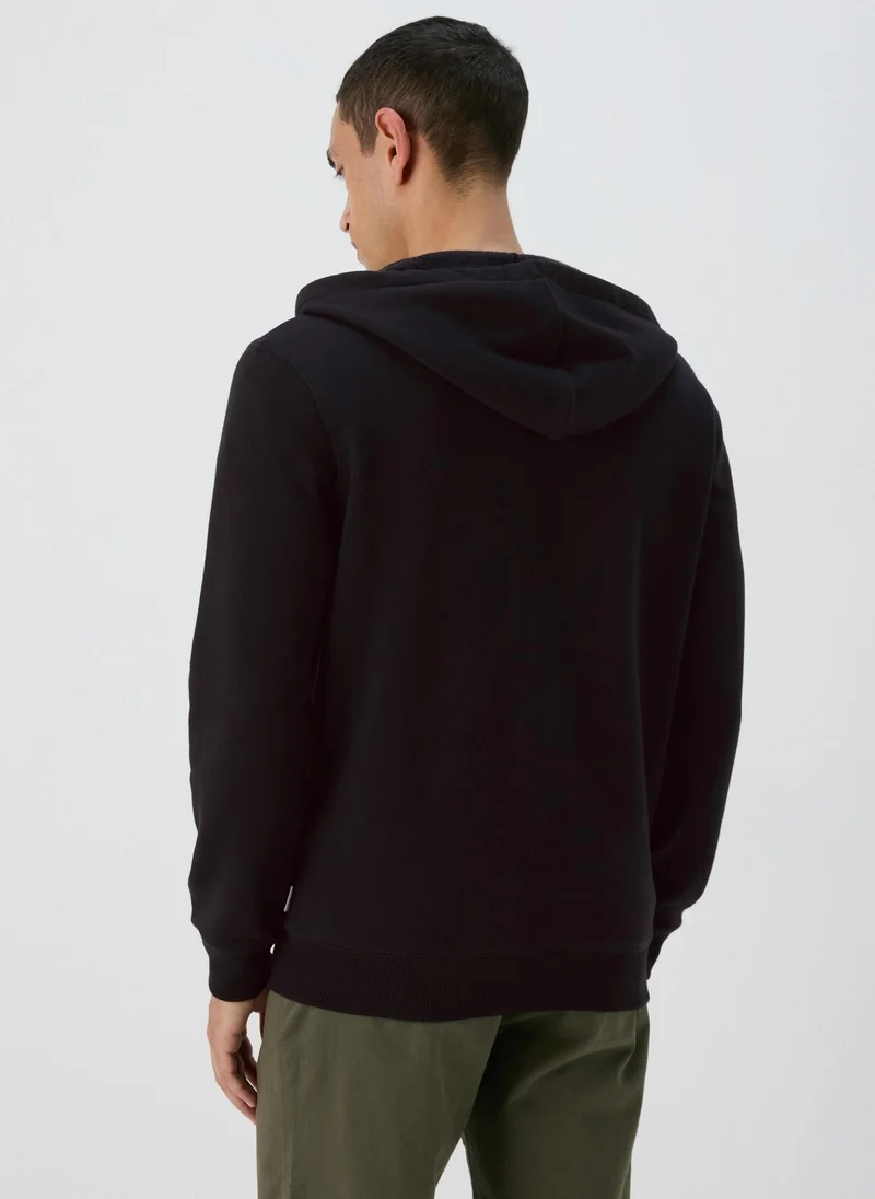 Matalan Black Essential Zip Up Hoodie