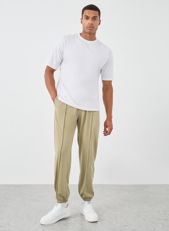 Styli Styli Pintuck Detail Relaxed Fit Joggers  - Image 2