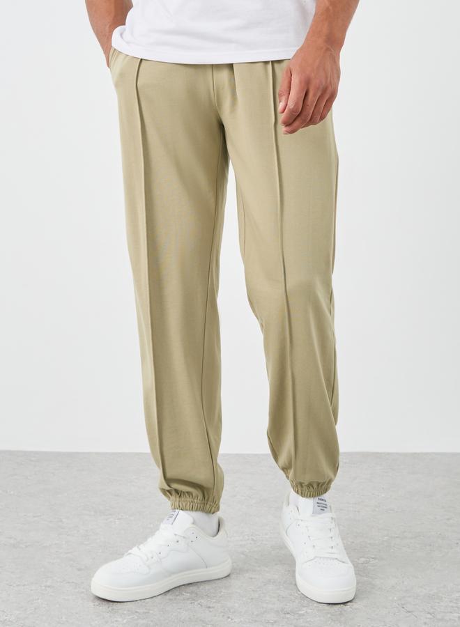 Styli Styli Pintuck Detail Relaxed Fit Joggers  - Image 1