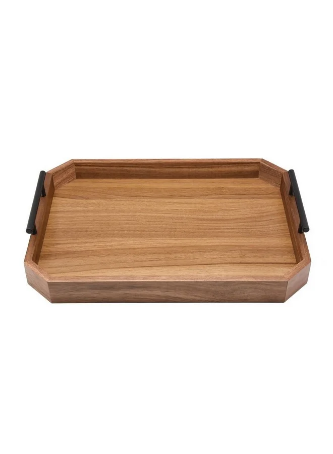 بين سيرفي صينية تقديم خشب الأكاسيا عالي الجودة بني 7.7 x 31 x 42.5 سم ST15442AM12