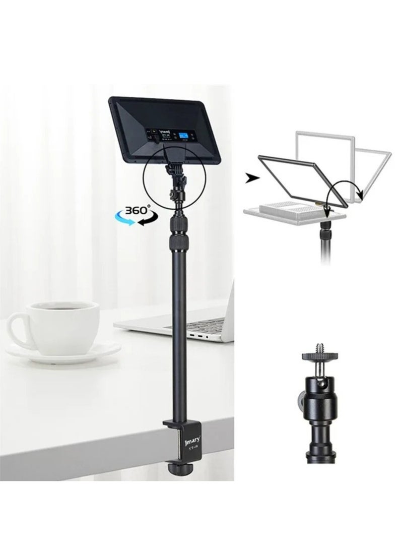 JMARY MT-49 Tabletop Light Stand Clip with 1 / 4-inch Screw for Cameras LED Video Light and Ring Light - Image 5