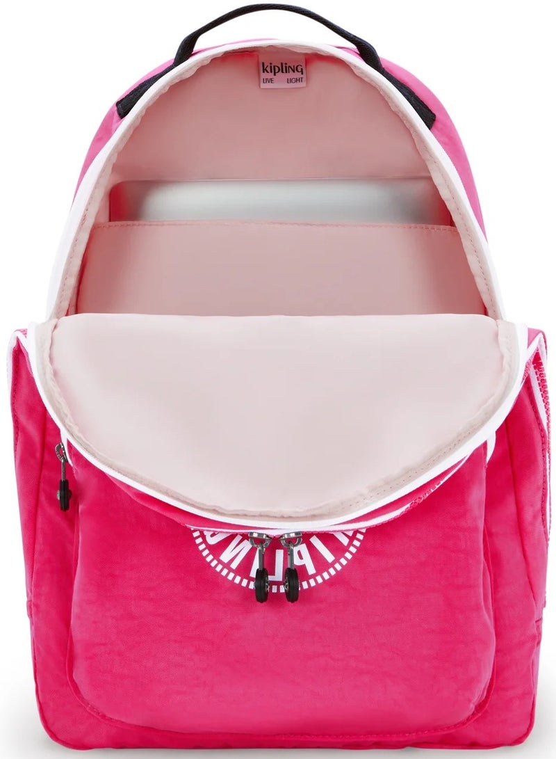 كيبلينغ حقيبة ظهر نسائية كبيرة كيرتس - وردي ريزورت - Image 3