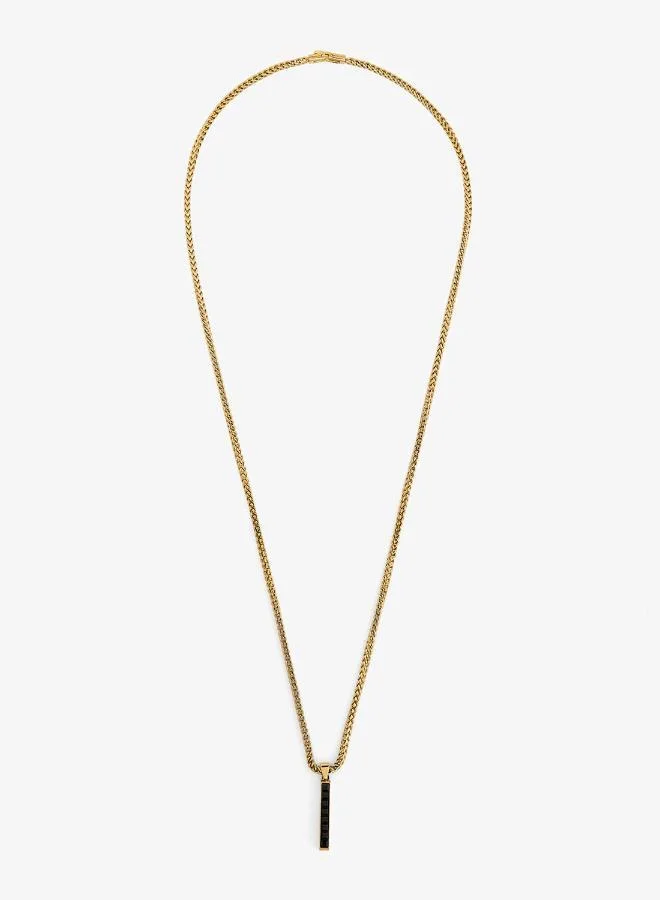 Eclipse Noir Non-Logo Necklace