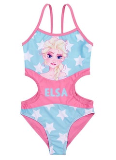 KIDS TV GIRLS' ONE-PIECE SWIMSUIT ELSA FROZEN  - Image 1