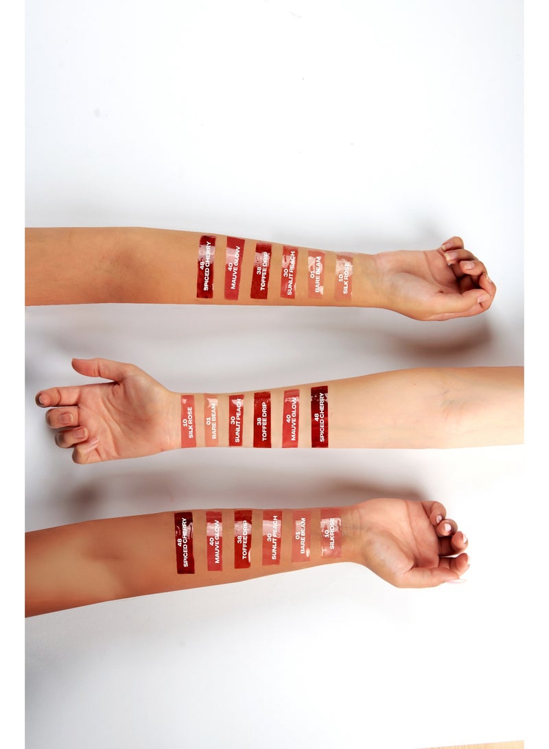 MY-M Advance Hydra Melt Lip Gloss - Silk Rose (10) - Image 5