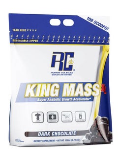 RC King Mass XL Growth Accelerator  Dark Chocolate 15lb