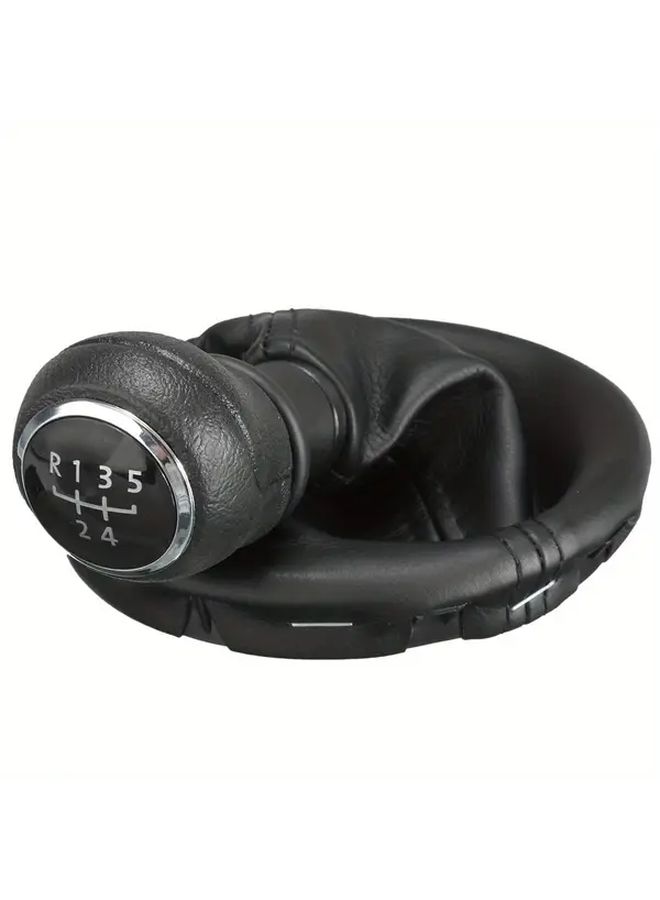 Black Gear Shift Knob Boot For VW Transporter T5 T51 Manual Transmission Upgrade - Image 3