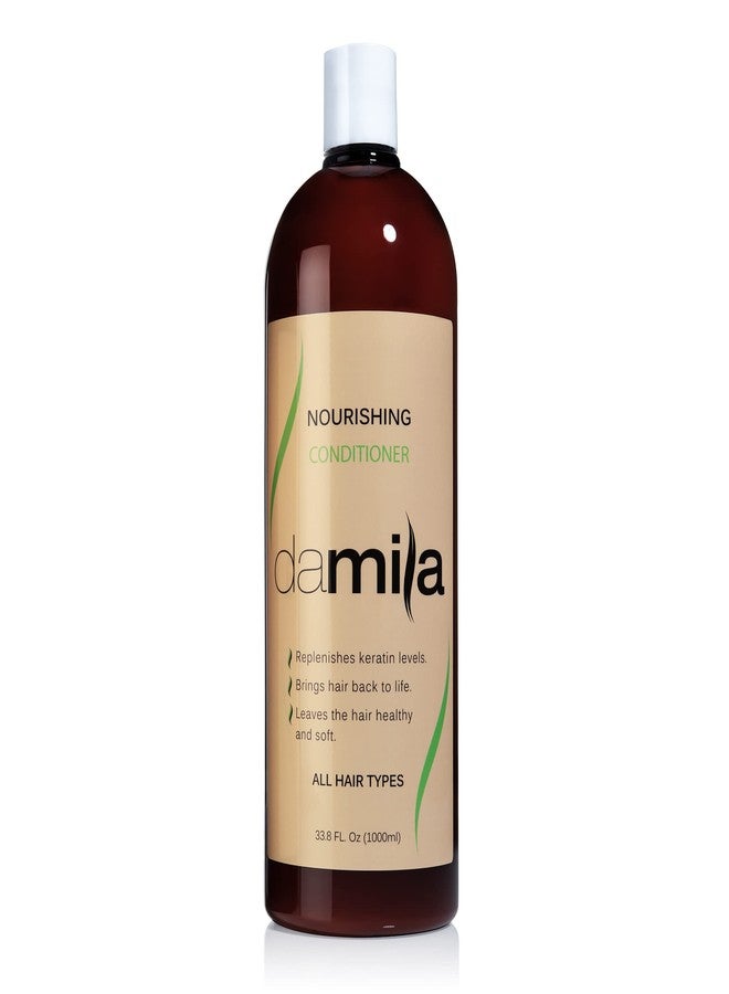 damila Nourishing Conditioner with Keratin & Aloe Vera - Perfect for Damaged, Frizzy, Curly, or Dry Hair (33.8 Fl Oz) - Image 1