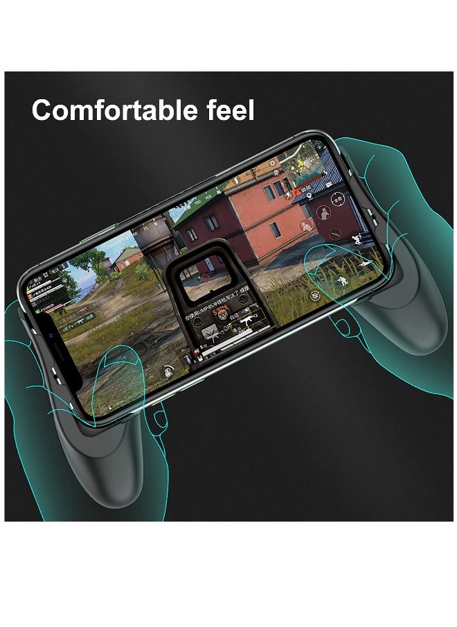 Generic Mobile Game Controller with Active Cooling Fan, Semiconductor Phone Radiator Grip for Heat Dissipation, Compatible with iOS/Android Devices - Black  - Image 3