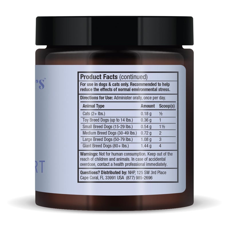 Dr. Mercola Bark & Whiskers Stress Support for Dogs & Cats, 1.29 Oz. (36.8 g), 5 Adaptogenic Herbs, Promotes Calmness, Veterinarian Formulated, Non-GMO, Dr. Mercola - Image 4