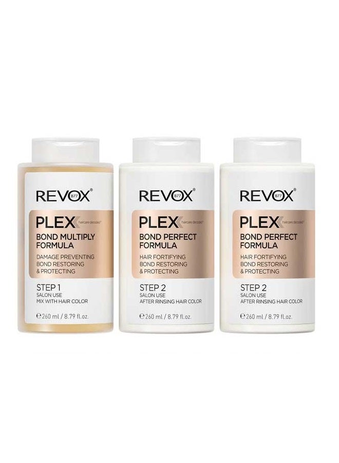 REVOX Plex Hair Smoothing Treatment Step 3 - 260 ml - Image 3