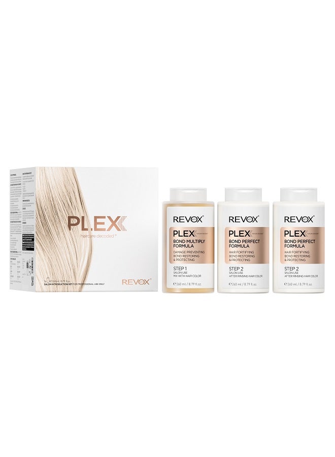 REVOX Plex Hair Smoothing Treatment Step 3 - 260 ml - Image 1