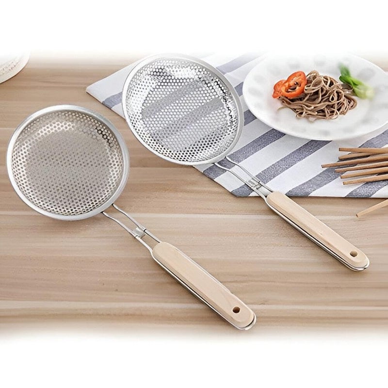 Spoon - Specially Designed Spoon for Fried Food, Perfect for Skimming and Serving in Your Kitchen (3PCS) - Image 4