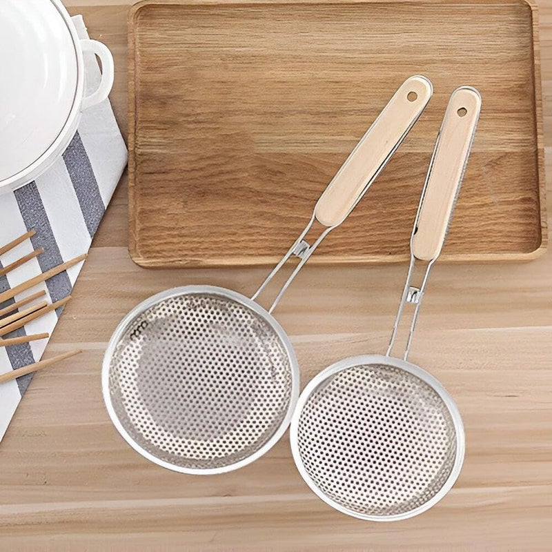 Spoon - Specially Designed Spoon for Fried Food, Perfect for Skimming and Serving in Your Kitchen (3PCS) - Image 3