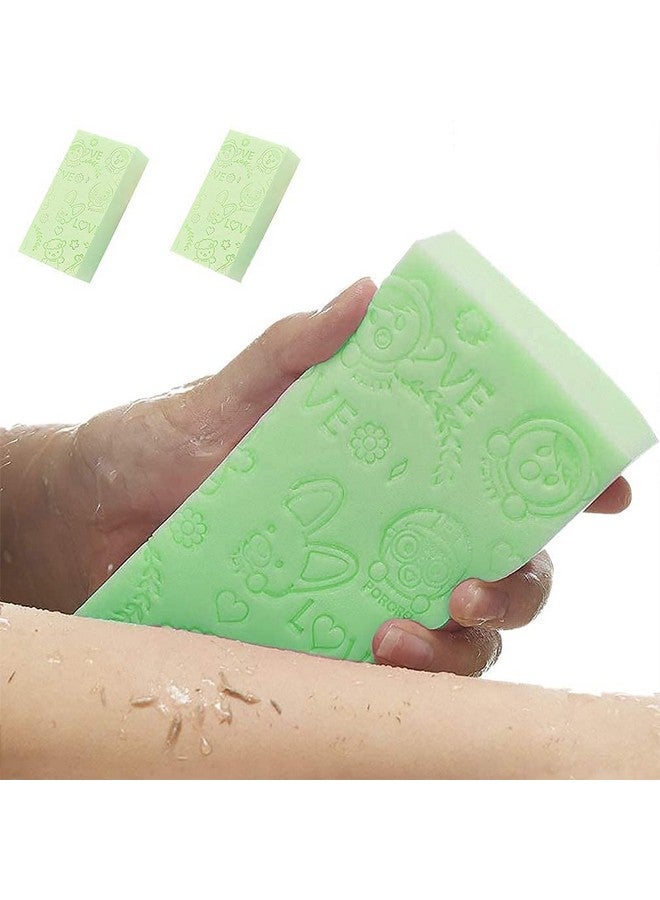 Selunay Ultra Soft Korean Scrubber Bathing Exfoliator Gentle Body & Face Sponge for Adults, Infants, Women & Men Skin Exfoliator and Dead Skin Remover for Daily Use Ultra Soft Exfoliating Bath Sponge - Image 5