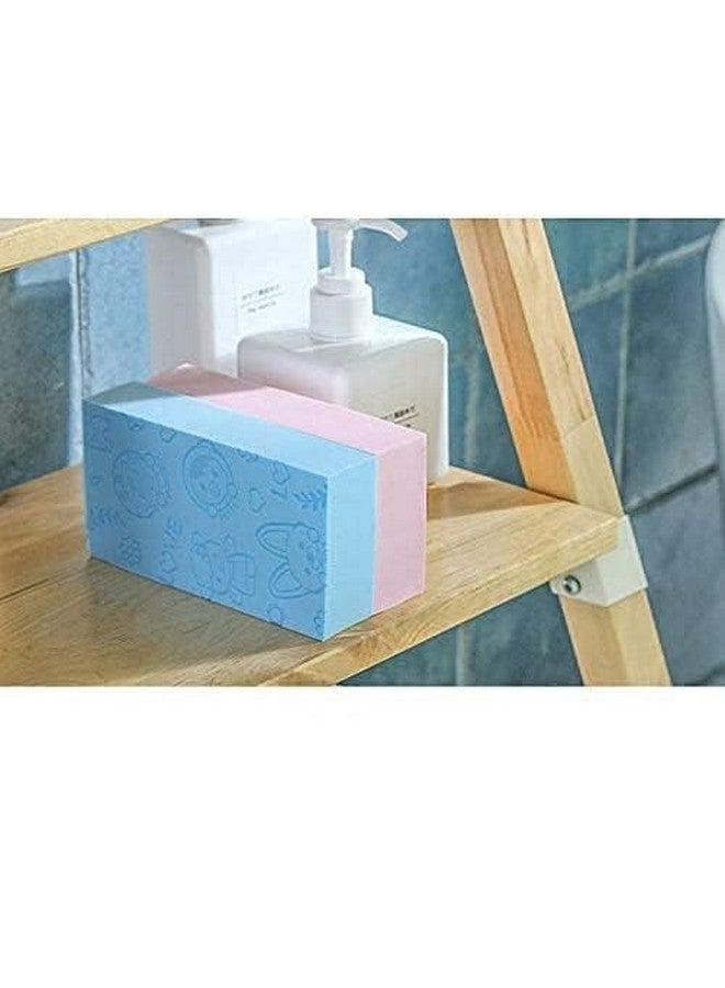 Selunay Ultra Soft Korean Scrubber Bathing Exfoliator Gentle Body & Face Sponge for Adults, Infants, Women & Men Skin Exfoliator and Dead Skin Remover for Daily Use Ultra Soft Exfoliating Bath Sponge - Image 3