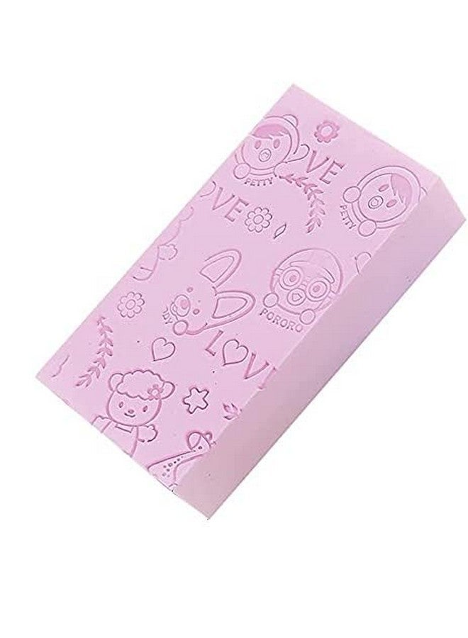 Selunay Ultra Soft Korean Scrubber Bathing Exfoliator Gentle Body & Face Sponge for Adults, Infants, Women & Men Skin Exfoliator and Dead Skin Remover for Daily Use Ultra Soft Exfoliating Bath Sponge - Image 1