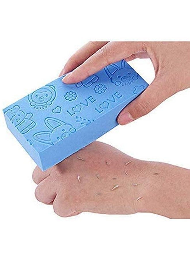 Selunay Ultra Soft Korean Scrubber Bathing Exfoliator Gentle Body & Face Sponge for Adults, Infants, Women & Men Skin Exfoliator and Dead Skin Remover for Daily Use Ultra Soft Exfoliating Bath Sponge - Image 2