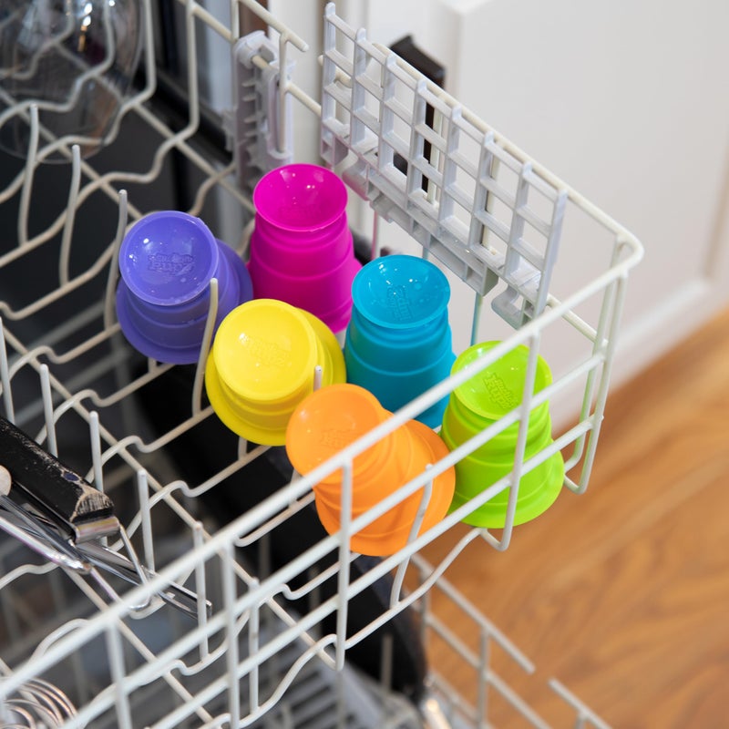 Fat Brain Toys Suction Kupz - Creative Tactile Learning Sensory Toys for Babies & Toddlers, Cups - Image 5