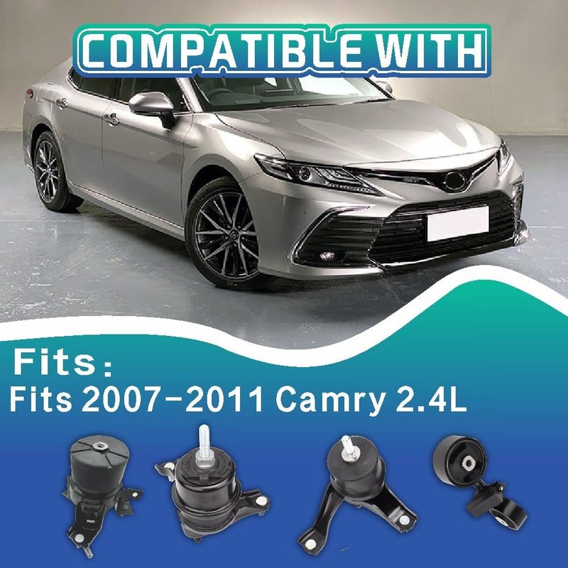 YBDDZH Engine Motor Mount Set for 2007-2011 Camry 2.4L - Image 2