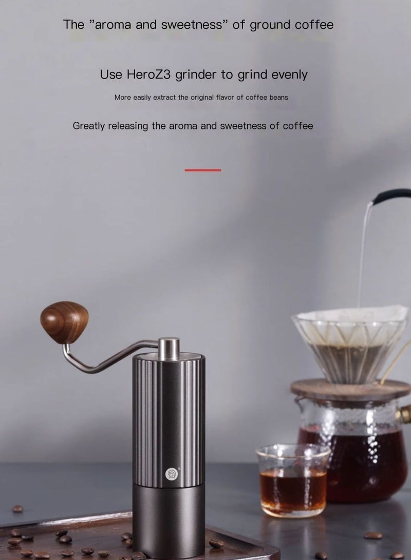 Hero Stainless Steel Core Hand Cranked Coffee Grinder, Hand Brewed Coffee Utensil - Image 5