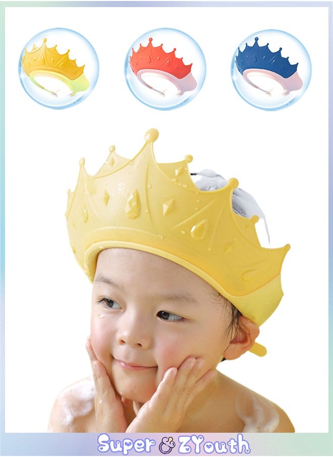 Super ZYouth - Baby Shower Cap Shield, Bath Cap for Kids, Adjustable, Waterproof and Soft Visor Bath Hat for Girls, Boys, Infants, Kids and Toddlers - Image 1